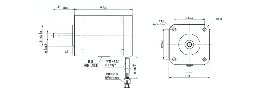 42BL02402-0053-024機械尺寸圖